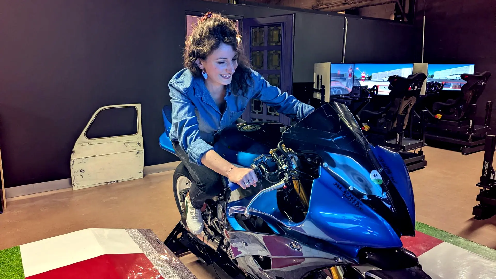 Simulateur MotoGP
